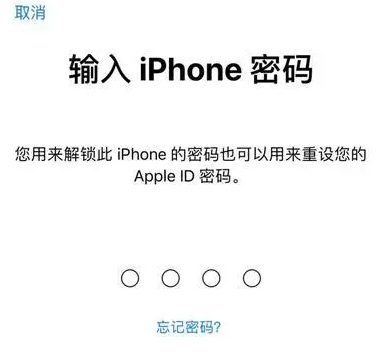 金平苹果15维修网点分享iPhone 15六位密码怎么改四位 